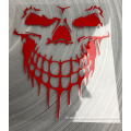 Verkoop Hot Skull Reflective Hood Cars -stickers